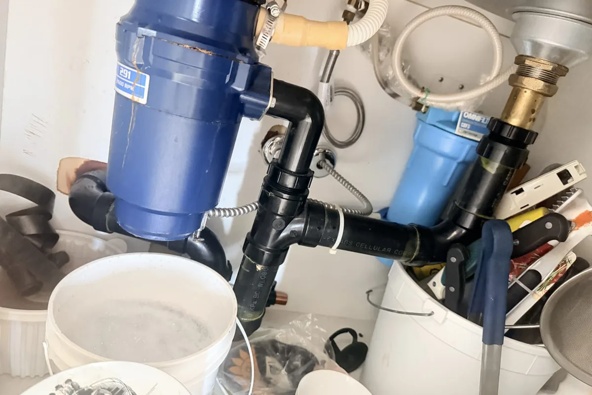 Garburator Removal & Kitchen Sink Repipe in Burnaby by Mario Plumbing & Heating
